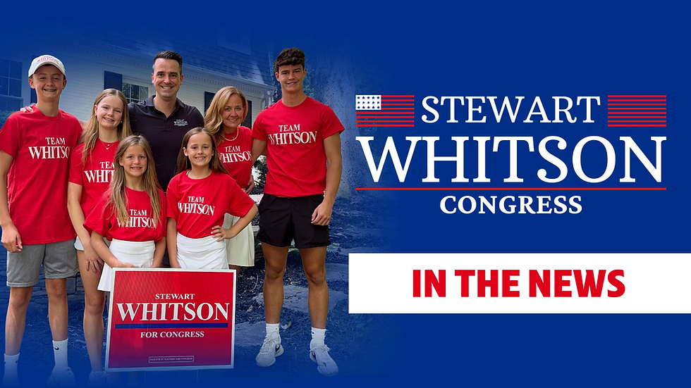 The Final Five FOX 5 DC: Stewart Whitson looks to make GOP pickup in Virginia 11th